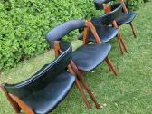 Vintažinės mid century tikmedžio kėdės - nuotraukos Nr. 28