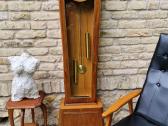 Vintažinis mid century tikmedžio laikrodis