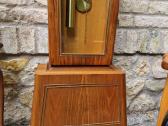 Vintažinis mid century tikmedžio laikrodis - nuotraukos Nr. 4