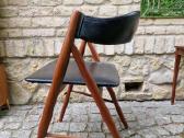 Vintažinė mid century tikmedžio kėdė - nuotraukos Nr. 4
