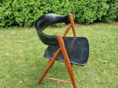 Vintažinė mid century tikmedžio kėdė - nuotraukos Nr. 15