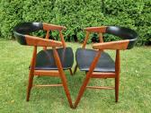 Vintažinė mid century tikmedžio kėdė - nuotraukos Nr. 29