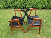 Vintažinė mid century tikmedžio kėdė - nuotraukos Nr. 31