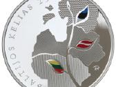 Moneta Baltijos keliui paminėti 25lt - nuotraukos Nr. 2