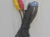 3x Rca to Aux 3.5 mm kabelis