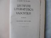 J. Būtėnas -Lietuvių literatūros vadovėlis 2 dalis - nuotraukos Nr. 2