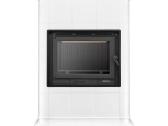 Plytelėmis dengtas židinys Roma 13kw Baltas - nuotraukos Nr. 3