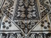 Senovinė rankų darbo lovatiesė su vilna - nuotraukos Nr. 7
