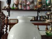 Antikvarinis žibalinės lempos gaubtas 34,5 cm