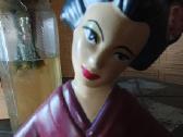 Japonijos geishu figureles.