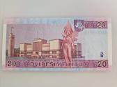 2001 m. 20 litų banknotas