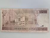 20 litų, Replacement, 1993 m. - nuotraukos Nr. 3