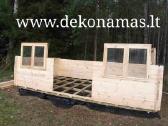 Medinis sodo namelis Lukas 6x4 m. Akcija 3990 eur - nuotraukos Nr. 9