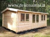 Medinis sodo namelis Lukas 6x4 m. Akcija 3990 eur