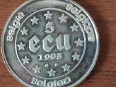 5 Ecu 1993 Belgium / Sidabrinė moneta
