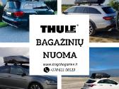 Thule bagažinių skersinių nuoma Vilniuje