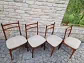 Vintažinės mid century autorinės tikmedžio kėdės - nuotraukos Nr. 2