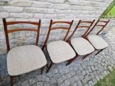 Vintažinės mid century autorinės tikmedžio kėdės - nuotraukos Nr. 14