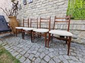 Vintažinės mid century autorinės tikmedžio kėdės - nuotraukos Nr. 16
