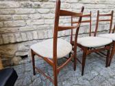 Vintažinės mid century autorinės tikmedžio kėdės - nuotraukos Nr. 18