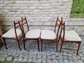 Vintažinės mid century autorinės tikmedžio kėdės - nuotraukos Nr. 19