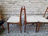 Vintažinės mid century autorinės tikmedžio kėdės - nuotraukos Nr. 20