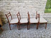 Vintažinės mid century autorinės tikmedžio kėdės - nuotraukos Nr. 26