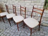 Vintažinės mid century autorinės tikmedžio kėdės - nuotraukos Nr. 30