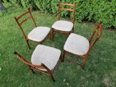 Vintažinės mid century autorinės tikmedžio kėdės - nuotraukos Nr. 31