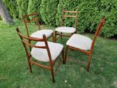 Vintažinės mid century autorinės tikmedžio kėdės - nuotraukos Nr. 33
