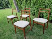 Vintažinės mid century autorinės tikmedžio kėdės - nuotraukos Nr. 34