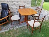 Vintažinis mid century tikmedžio masyvo stalas - nuotraukos Nr. 27