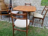 Vintažinis mid century tikmedžio masyvo stalas - nuotraukos Nr. 36