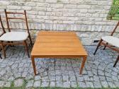 Vintažinis mid century tikmedžio kavos staliukas - nuotraukos Nr. 7