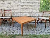 Vintažinis mid century tikmedžio kavos staliukas - nuotraukos Nr. 15