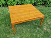 Vintažinis mid century tikmedžio kavos staliukas - nuotraukos Nr. 23