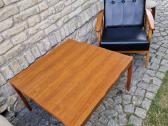 Vintažinis mid century tikmedžio kavos staliukas - nuotraukos Nr. 16