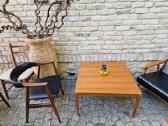 Vintažinis mid century tikmedžio kavos staliukas - nuotraukos Nr. 22