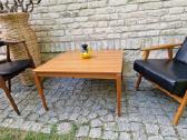Vintažinis mid century tikmedžio kavos staliukas - nuotraukos Nr. 30