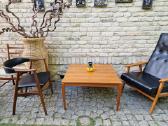 Vintažinis mid century tikmedžio kavos staliukas - nuotraukos Nr. 38