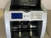 Banknotų pinigų valiutos skaičiuotuvas tikrintuvas