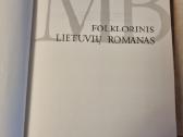 Folklorinis lietuvių romanas 2007 m , nauja knyga - nuotraukos Nr. 2