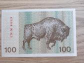 1991 metų 50 talonų Stumbras Unc - nuotraukos Nr. 2