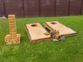Lauko žaidimų Cornhole,golfo kopėtėlių,jenga nuoma - nuotraukos Nr. 5