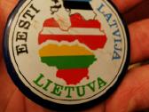 Senas Baltijos kelias ženkliukas