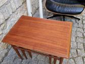 Vintažiniai mid century tikmedžio staliukai - nuotraukos Nr. 2