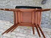 Vintažiniai mid century tikmedžio staliukai - nuotraukos Nr. 7