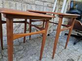 Vintažiniai mid century tikmedžio staliukai - nuotraukos Nr. 13