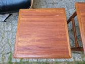 Vintažiniai mid century tikmedžio staliukai - nuotraukos Nr. 19