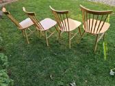 Vintažinės mid century bukmedžio kėdės - nuotraukos Nr. 17